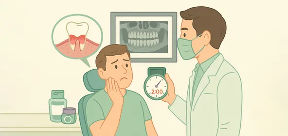Soins de parodontologie